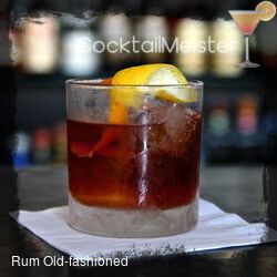 Rum Old-fashioned